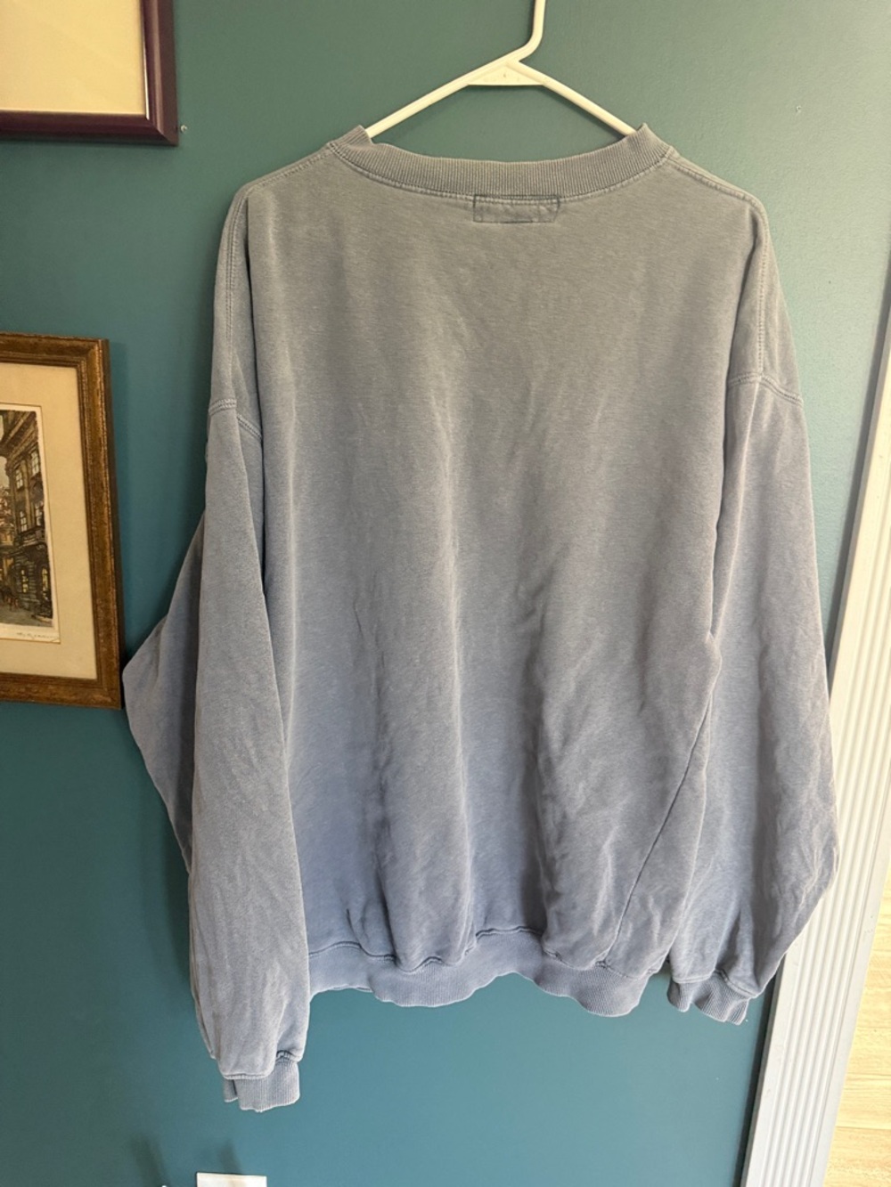 Big Dogs Dusty Blue Henley Pullover - Picture 5 of 5